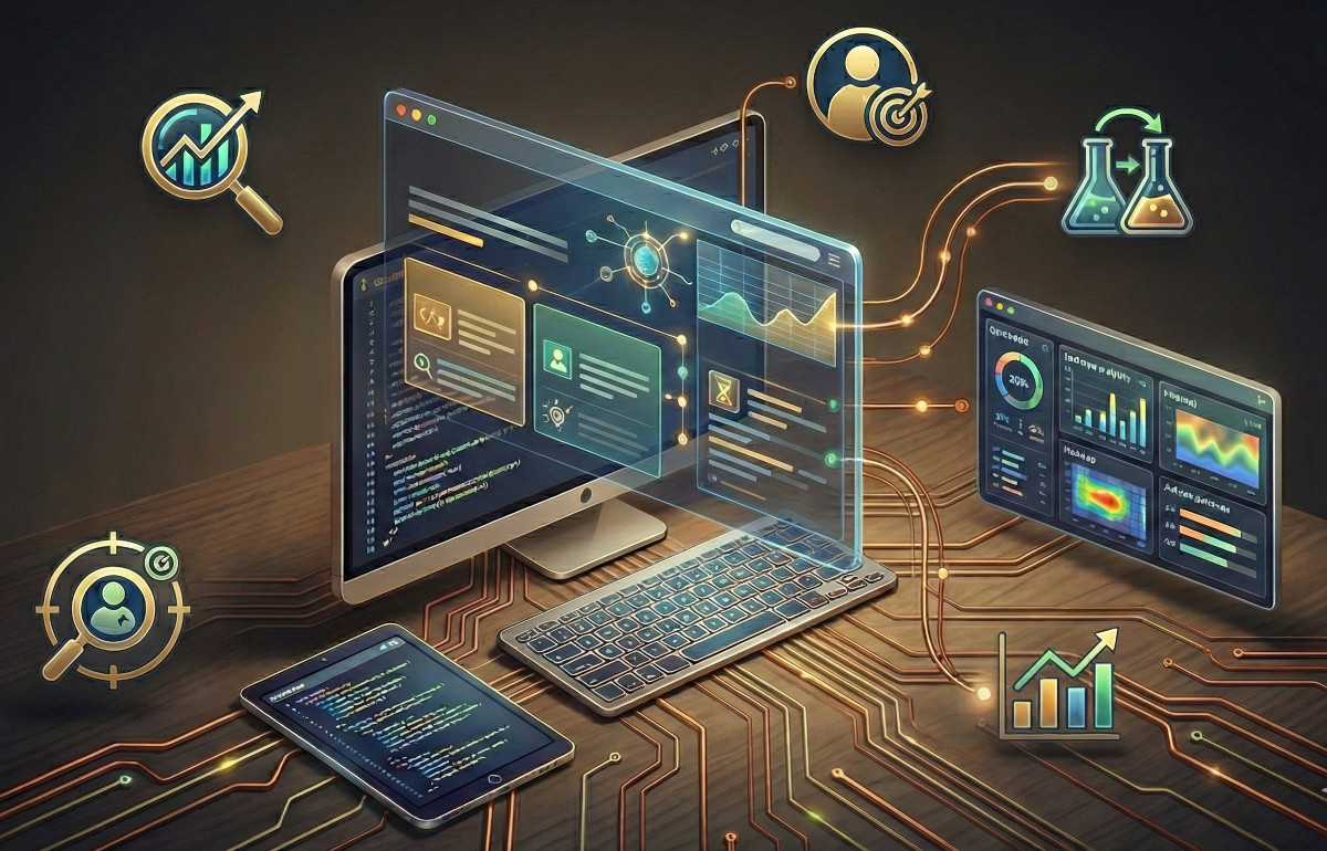 Digital experience, web development and analytics 